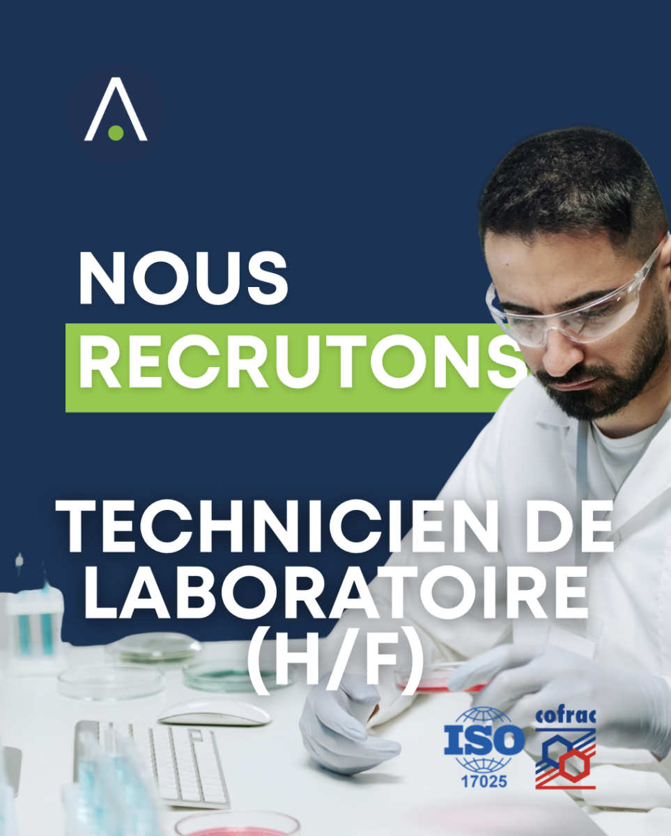 Lacs recrute un technicien de laboratoire H/F